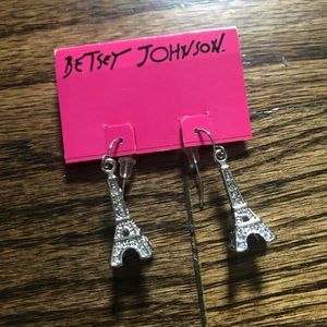 Betsey Johnson Eiffel Tower Earrings